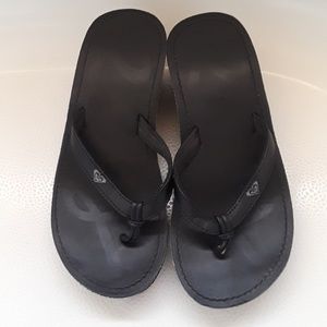 Roxy Wedge Flip Flops